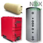 Zestaw: Kocioł MPM Wood Plus + Bufor + CWU