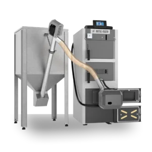 Z montażem: Kocioł Metlafach SEMAX BASIC DUO 15 - 20kW na pellet i drewno