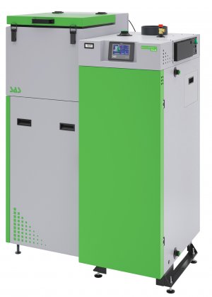 Z montażem: SAS BIO COMPACT PLUS na pellet 10 - 25 kW